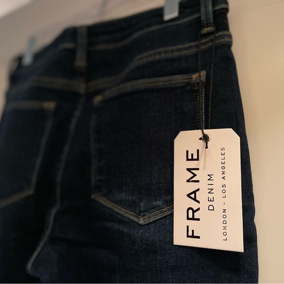 💙 NWT FRAME jeans mid-rise stretch flare - Picture 12 of 12
